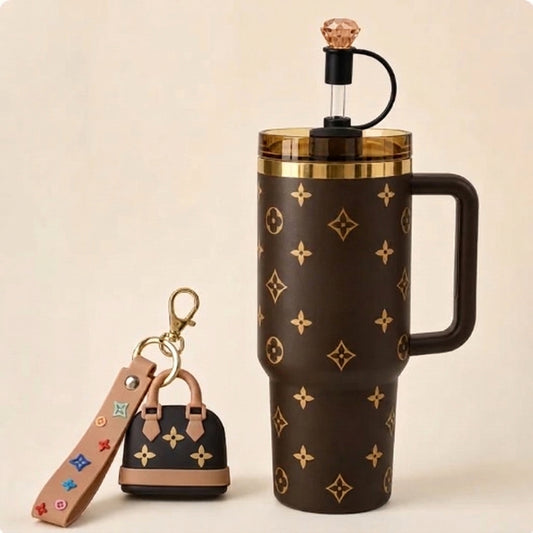 40oz Tumbler – Brown