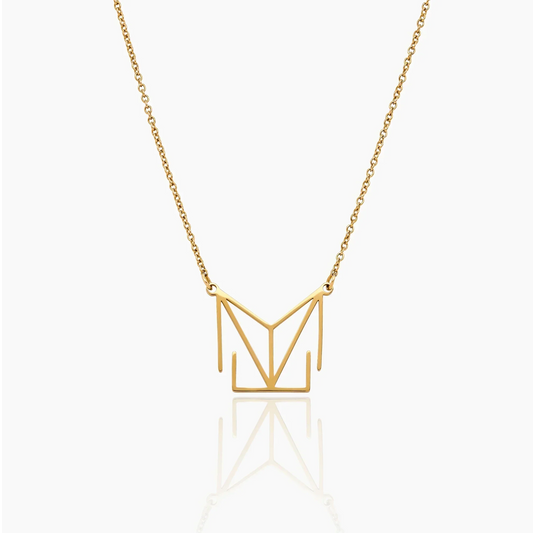 Minimalist Monogram Name Necklace