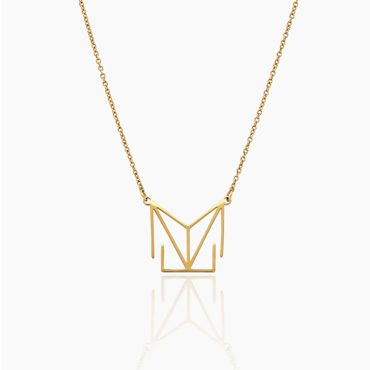 Minimalist Monogram Name Necklace