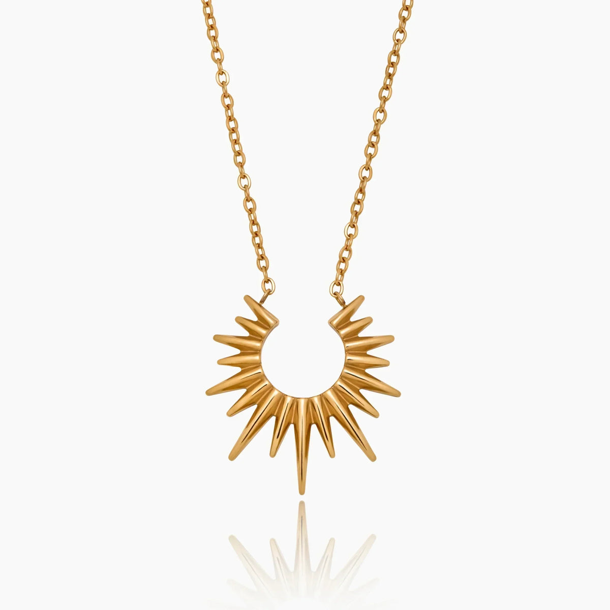 Helia Sunburst Necklace