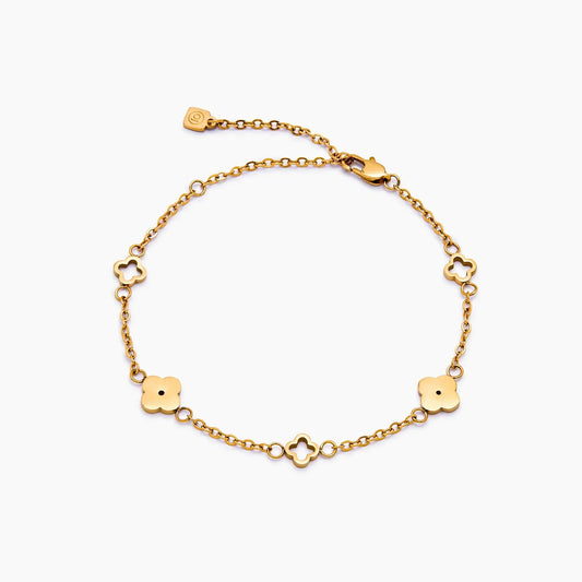 Dainty Clover Bracelet